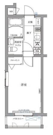 エスパシオ西高島平の物件間取画像